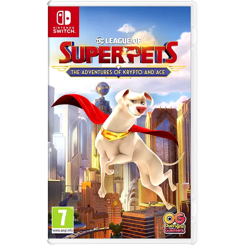 OUTRIGHT GAMES DC League of Super-Pets: The Adventures of Krypto and Ace - Nintendo Switch