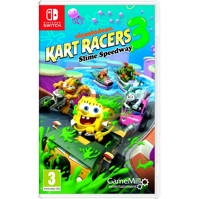 GAMEMILL ENTERTAINMENT Nickelodeon Kart Racers 3: Slime Speedway - Nintendo Switch