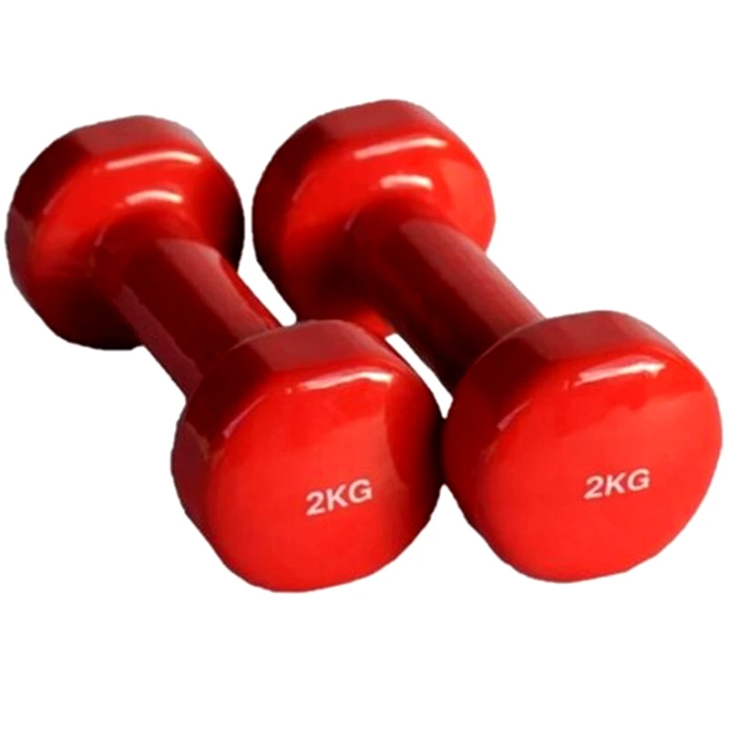 OEM Βαράκι Εξάγωνο 2kg Βινυλίου - Κόκκινο