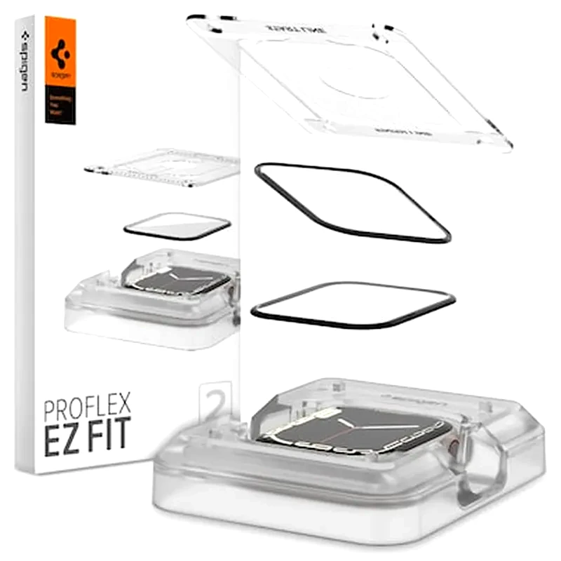 SPIGEN Προστασία Οθόνης Spigen ProFlex EZ Fit Full Face Tempered Glass για Apple Watch 41mm