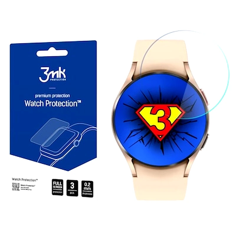 OEM Προστασία Οθόνης 3MK Watch ARC για Samsung Galaxy Watch4 40mm