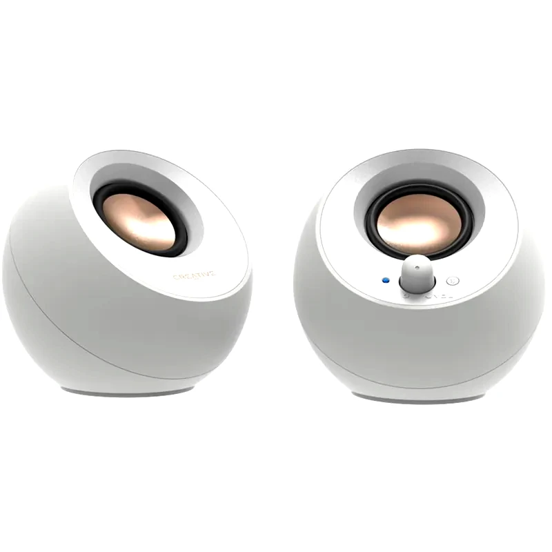 CREATIVE Ηχεία 2.0 Creative Pebble V3 8W - Λευκό