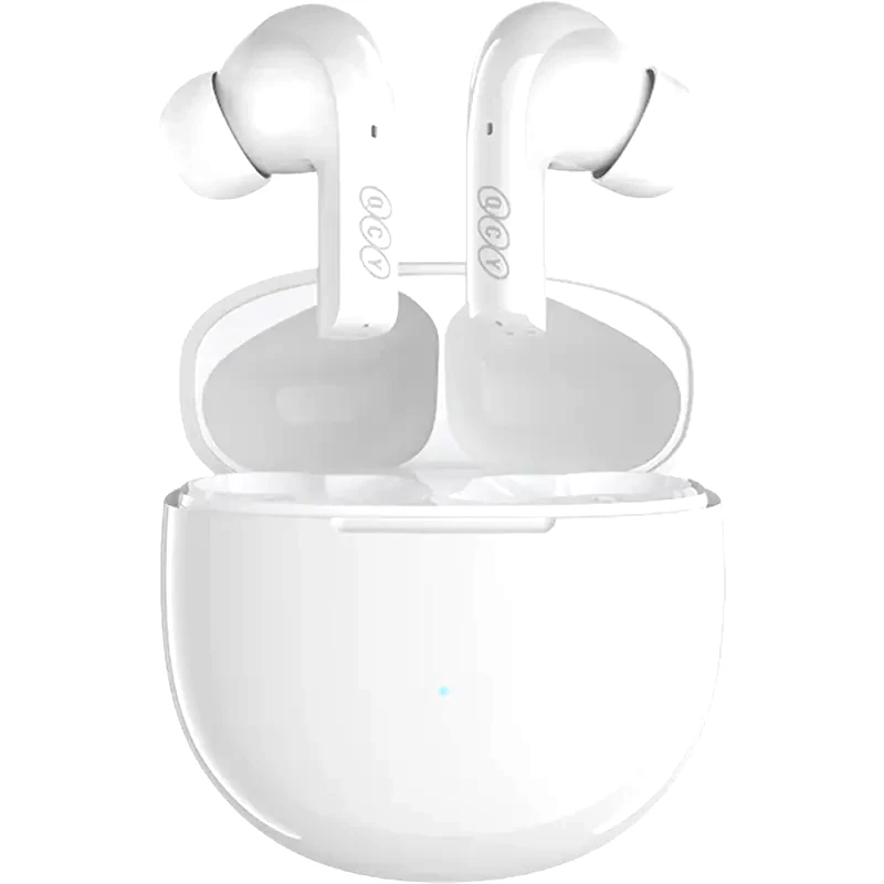 QCY Ακουστικά Bluetooth QCY T18 MeloBuds - Λευκά