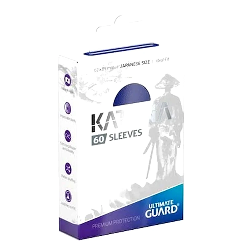 ULTIMATE GUARD Ultimate Guard Katana Sleeves Japanese Size Μπλε (60)