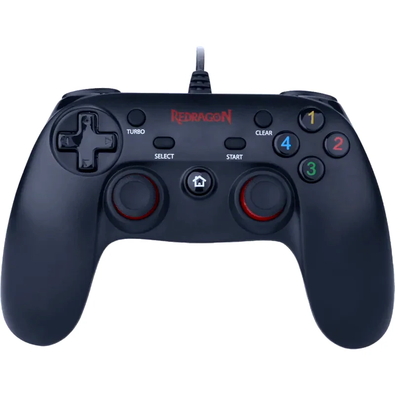 REDRAGON Redragon Saturn G807 Ενσύρματο Χειριστήριο για PC και PS3 - Μαύρο