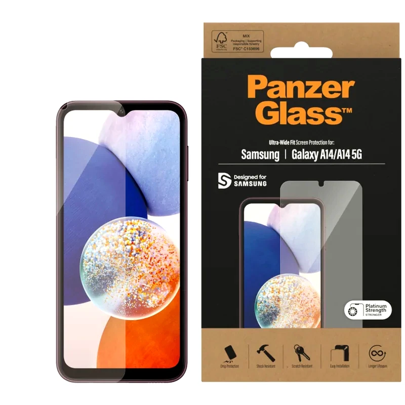 PANZERGLASS Προστατευτικό Οθόνης Samsung Galaxy A14 5G / A14 - PanzerGlass Screen Protector Glass