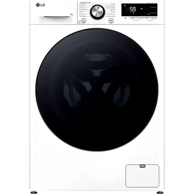 LG LG F4R7009TSWB 9 kg 1.400 Στροφές Λευκό Πλυντήριο Ρούχων