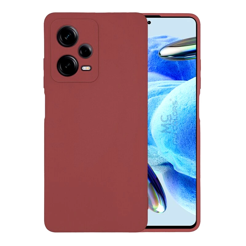 MY COLORS Θήκη Xiaomi Redmi Note 12 Pro 5g - My Colors - Μπορντό