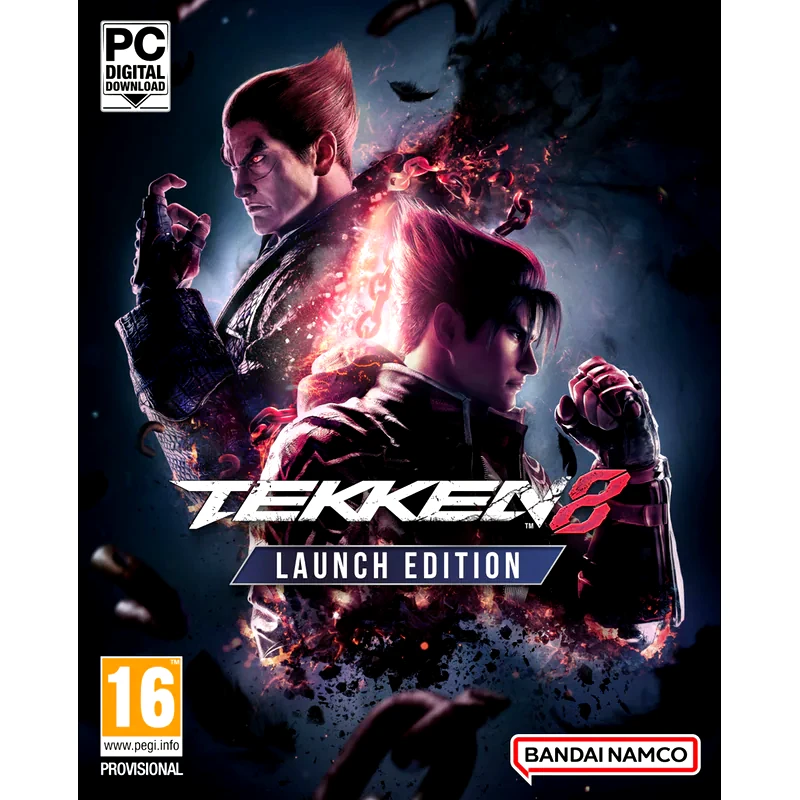 BANDAI NAMCO Tekken 8 Launch Edition (Code in a Box) - PC