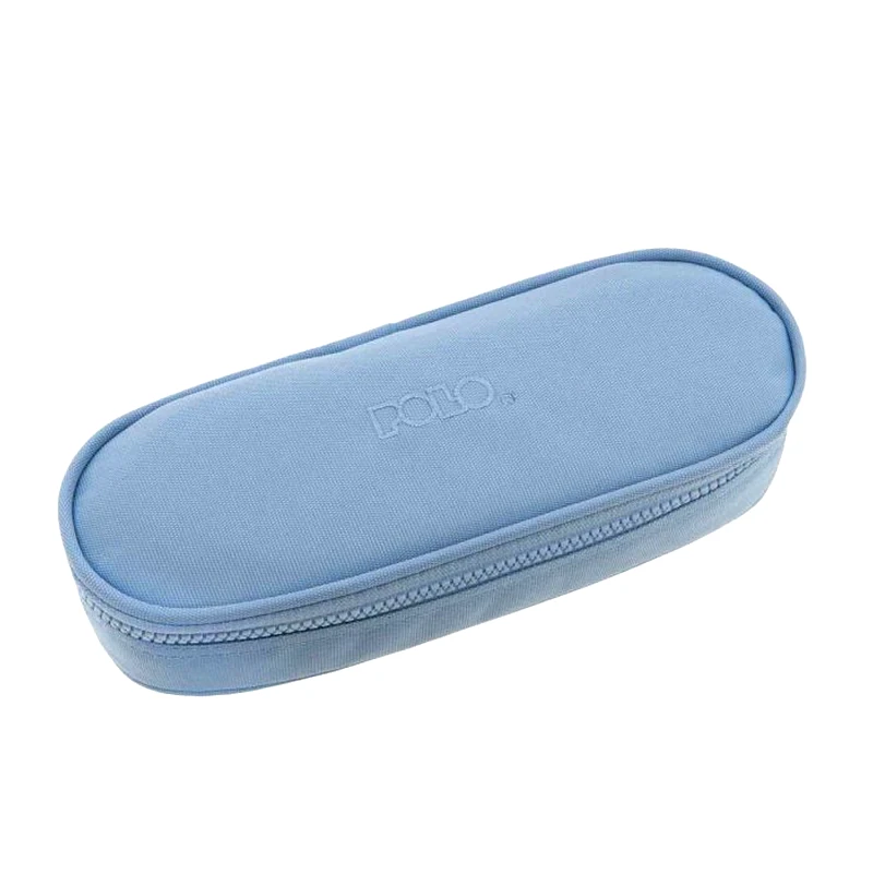POLO Κασετίνα Οβάλ Polo Box Fluo Μονή Γαλάζιο
