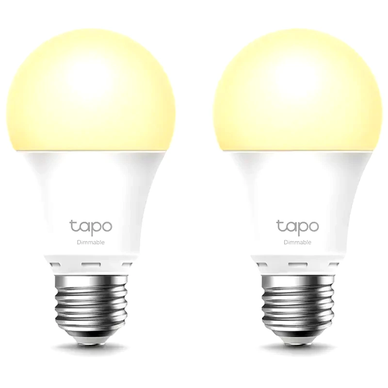 TP-LINK Έξυπνη Λάμπα WiFi TP-Link Tapo L510E E27 8.7W 2 Τμχ - Θερμό Λευκό