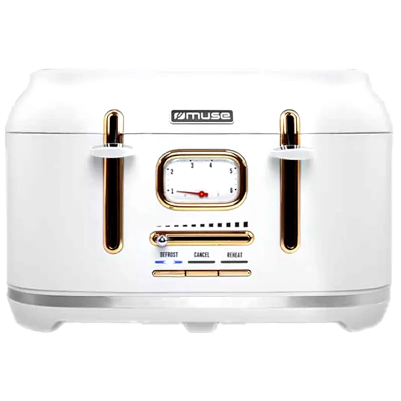 MUSE MUSE MS-131 W 4 Θέσεων 1800W Λευκό Φρυγανιέρα