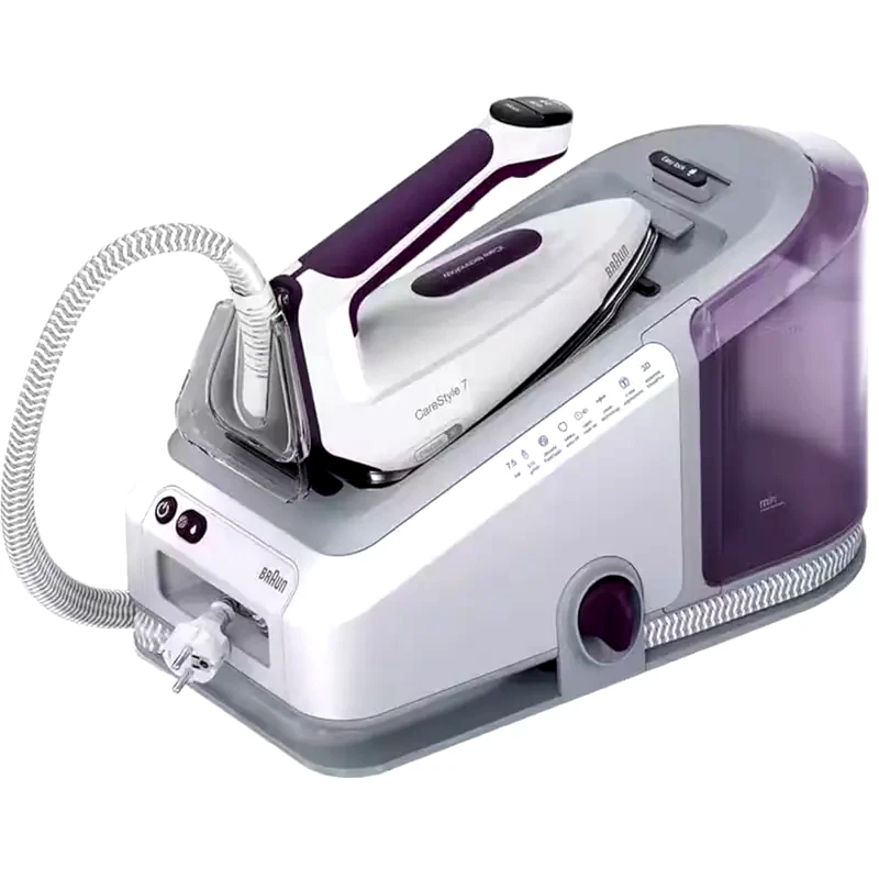 BRAUN BRAUN CareStyle 7 IS7266VI 7.5 bar με Δοχείο Νερού 2 L Μωβ Σύστημα Σιδερώματος