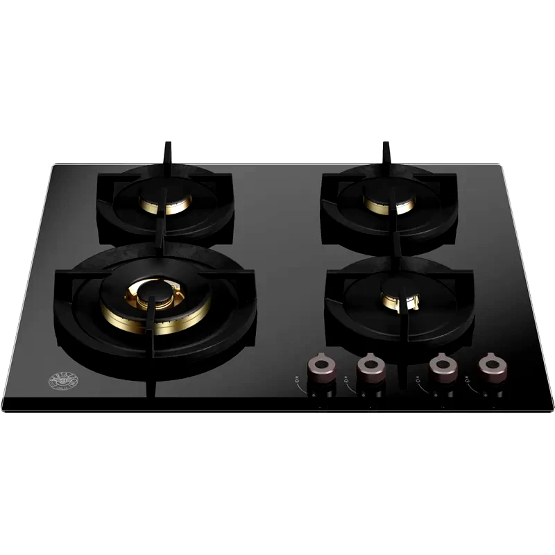BERTAZZONI BERTAZZONI P604LPROGNET (GN) 60.5 cm Μαύρο Εστία Φυσικού Αερίου Αυτόνομη