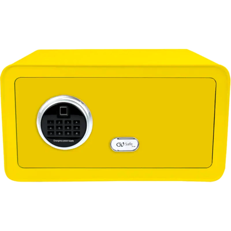 Χρηματοκιβώτιο Olympia GOsafe 2.0 210FP GR 28L με Δακτυλικό Αποτύπωμα 23x43x35 cm - Κίτρινο