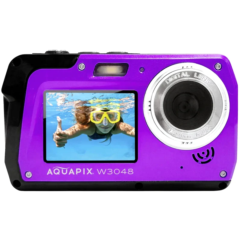 AQUAPIX Compact Φωτογραφική Μηχανή Aquapix Wave 3048 Edge Violet