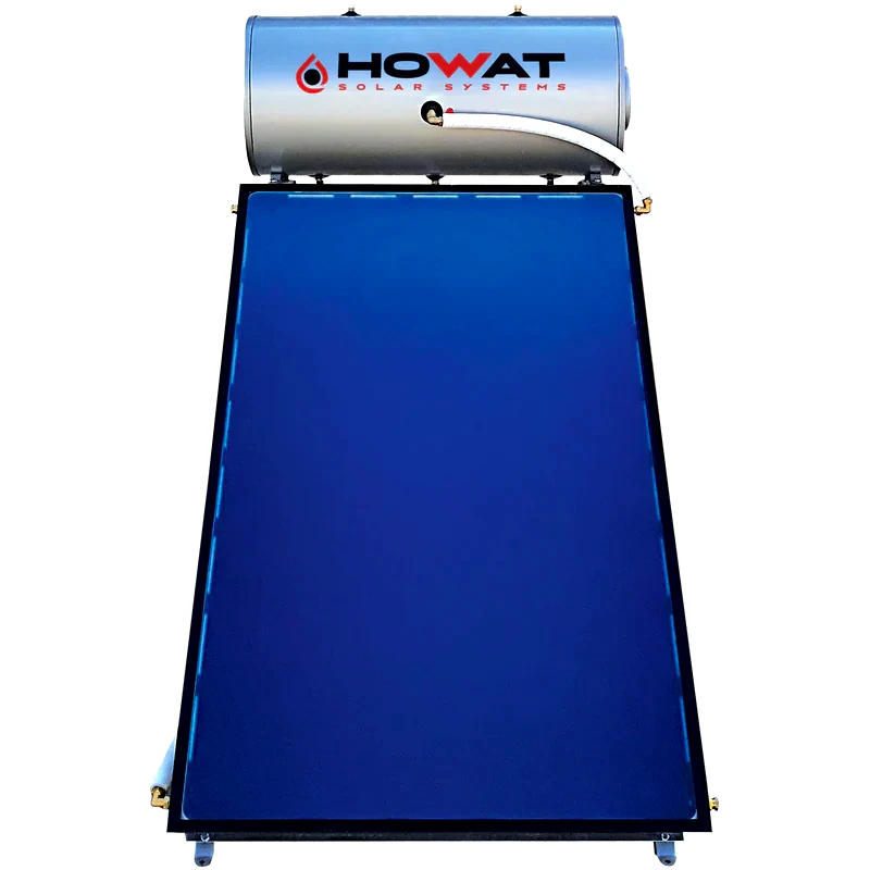 HOWAT Ηλιακός Θερμοσίφωνας HOWAT Glass 120L/2τμ Διπλής Ενέργειας Ταράτσας