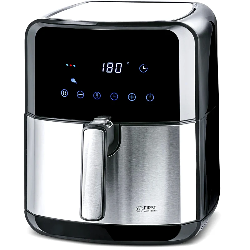 FIRST AUSTRIA FIRST AUSTRIA FA-5053-4 με Αποσπώμενο Κάδο 1700 W 5 L Ασημί Φριτέζα Αέρος