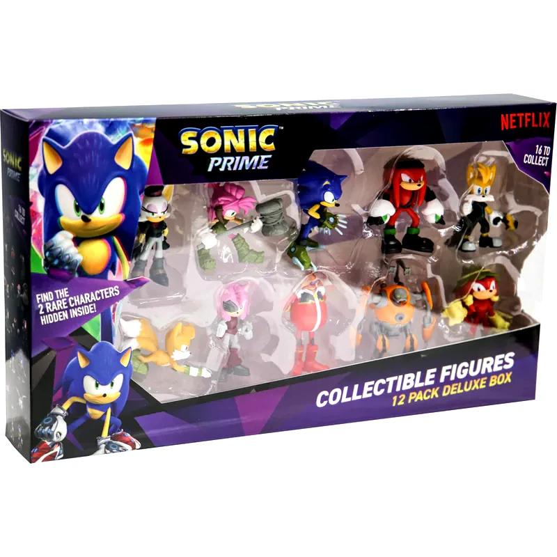 Φιγούρες P.M.I Sonic Prime SON2080 - 6.5cm - (12τμχ τυχαία)
