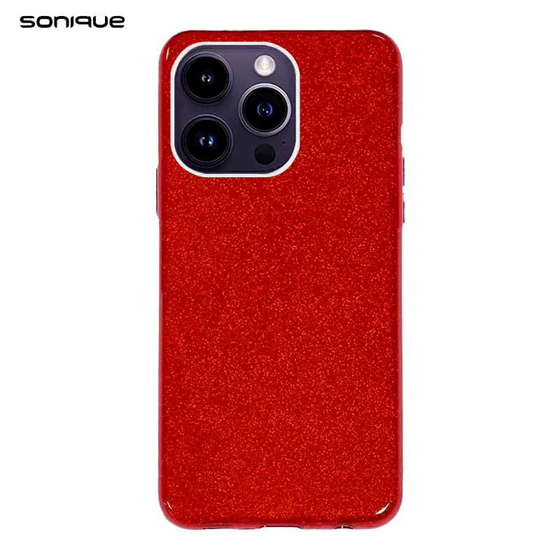 SONIQUE Θήκη Apple iPhone 14 Pro Max - Sonique Armor Clear - Shiny Κόκκινο
