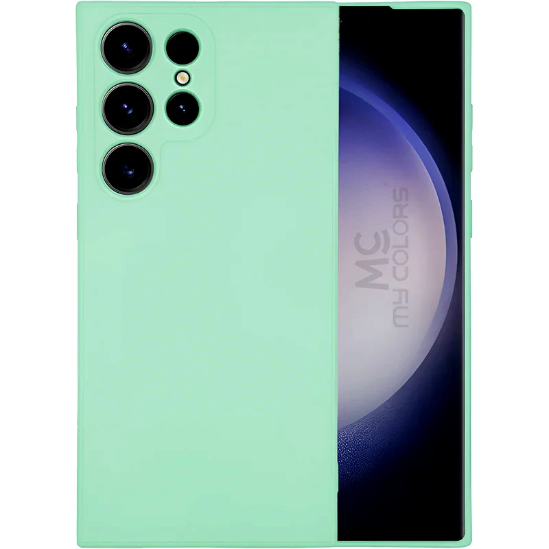 MY COLORS Θήκη Samsung Galaxy S23 Ultra - My Colors - Βεραμάν