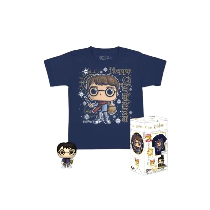FUNKO Funko Pop! Box - Pocket - Harry Potter - Holiday Harry Potter με T-shirt (Large-kids)