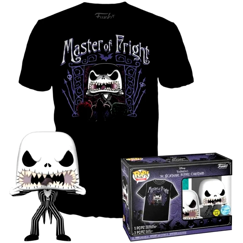 FUNKO Funko Pop! Box - Disney - The Nightmare Before Christmas - Jack Skellington POP! με T-Shirt (S)