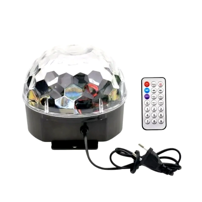 OEM Φωτορυθμικό Crystal Magic Ball Light - Πολύχρωμο