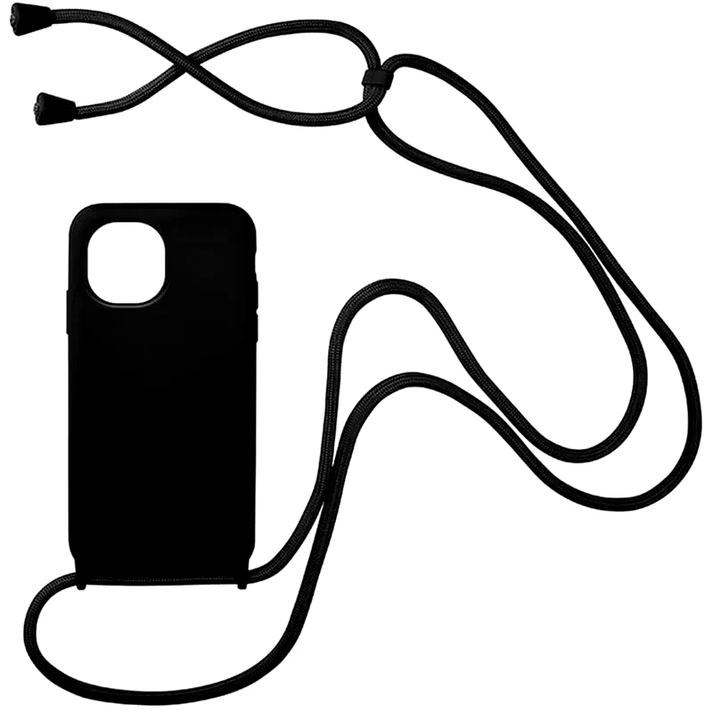 SONIQUE Θήκη Xiaomi Mi 11 Lite 4G/Mi 11 Lite 5G/Mi 11 Lite 5G - Sonique Carryhang Με Κορδόνι - Μαύρο