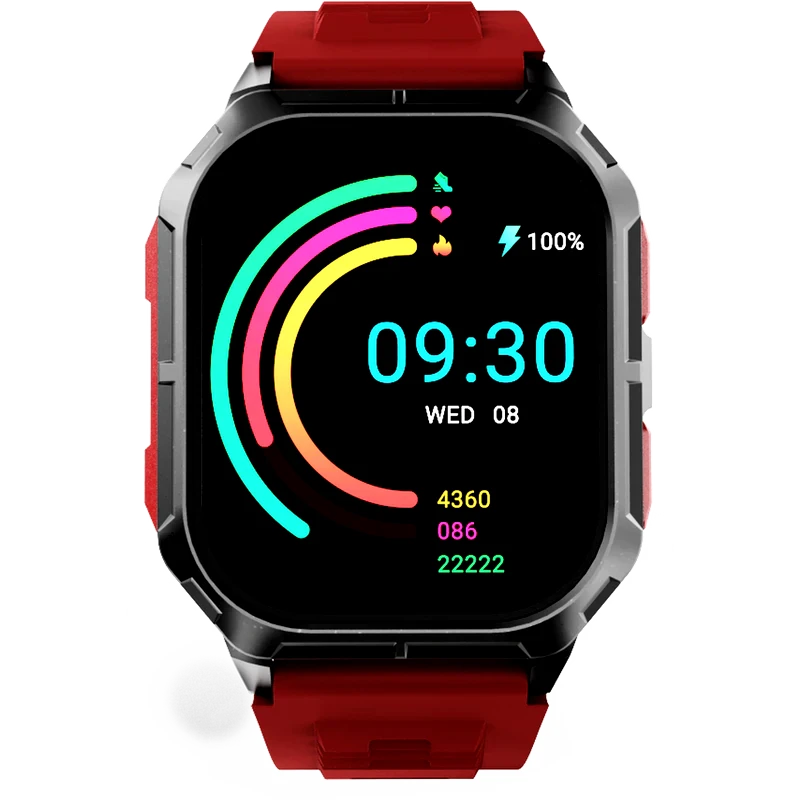 HIFUTURE Smartwatch HiFuture Ultra3 51mm - Red