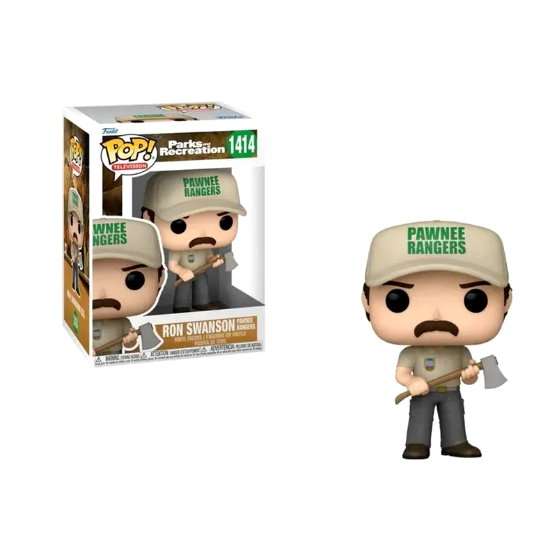 FUNKO Funko Pop! Television - Parks and Recreation - Ron Swanson (Pawnee Rangers) #1414