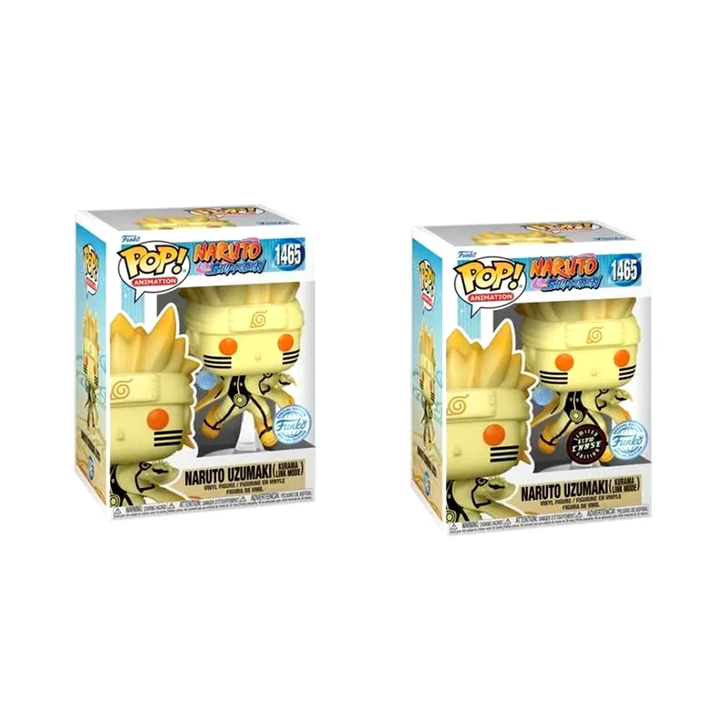 FUNKO Funko Pop! Animation - Naruto Shippuden - Naruto Uzumaki (Kurama Link Mode) #1465 Chase