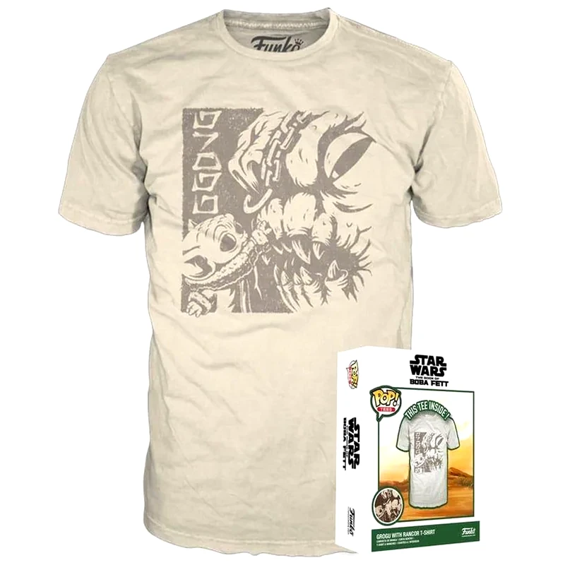 FUNKO Funko Pop! Boxed Tee: Disney Star Wars - Grogu With Rancor T-shirt (xl)