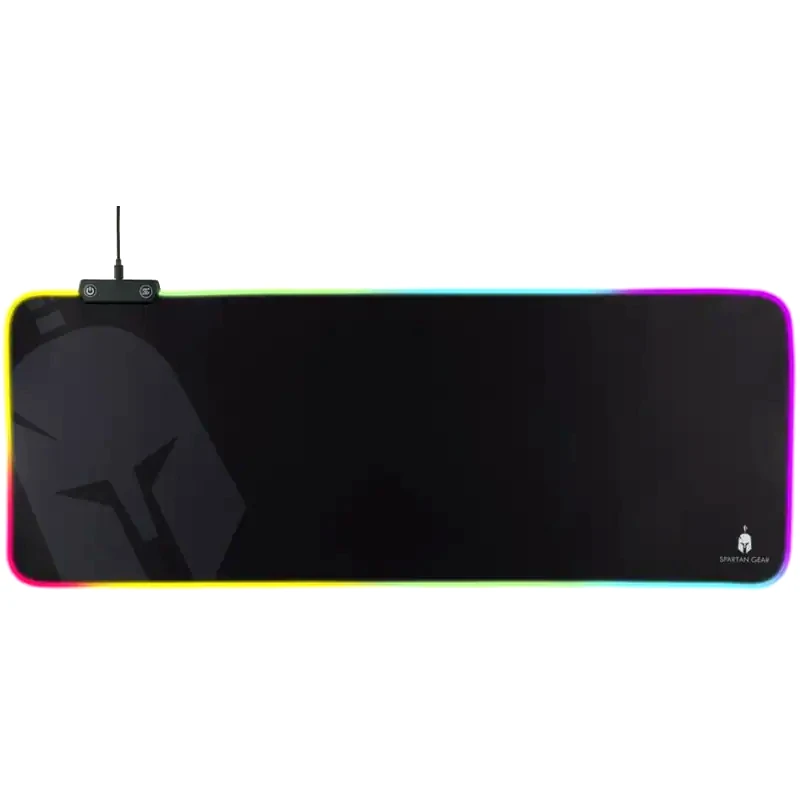 SPARTAN GEAR Spartan Gear Ares Gaming Mouse Pad XXL 800mm με RGB Φωτισμό Μαύρο