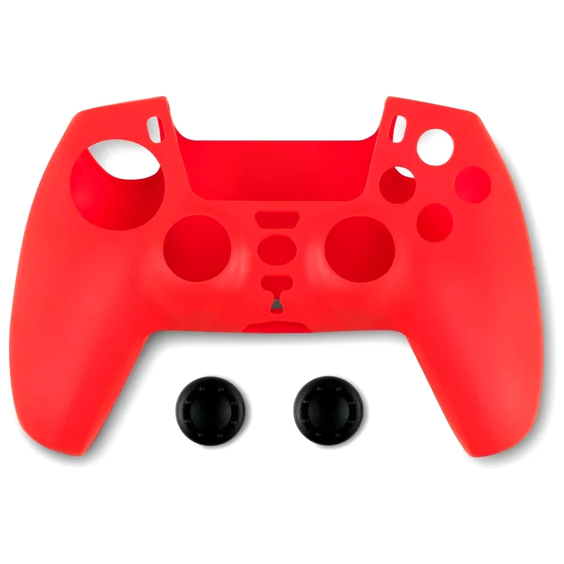 SPARTAN GEAR Spartan Gear Θήκη Σιλικόνης Χειριστηρίου PS5 - Κόκκινο