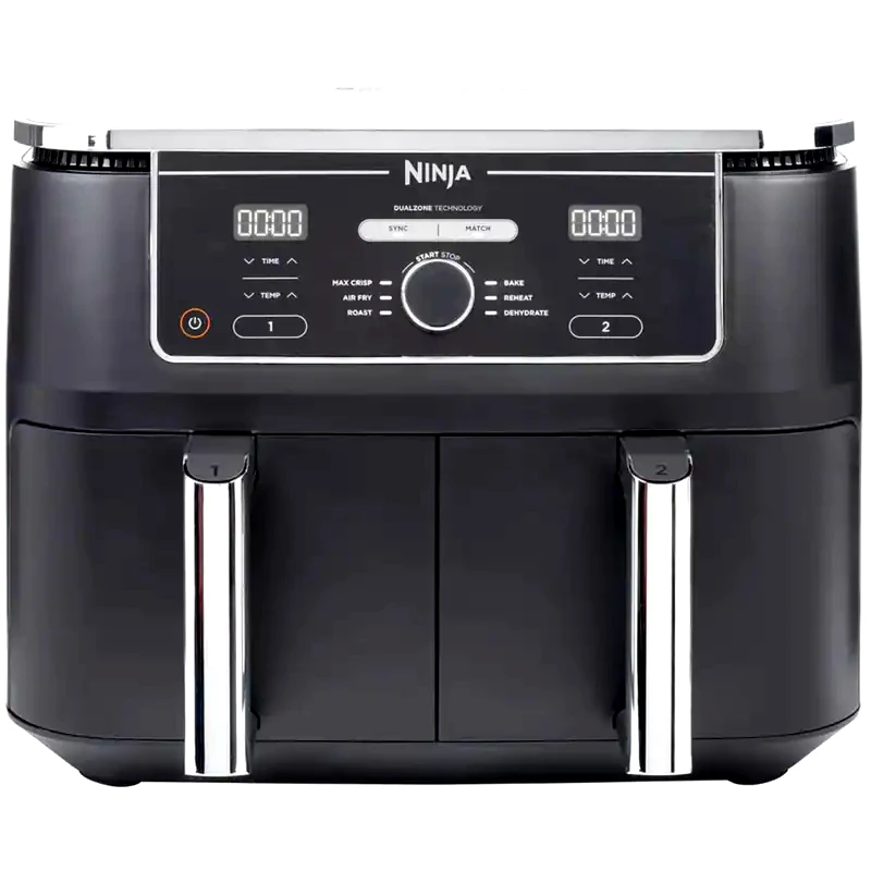 NINJA NINJA AF400EU με Διπλό Αποσπώμενο Κάδο 2470 W 9.5 L - Μαύρο Φριτέζα Αέρος