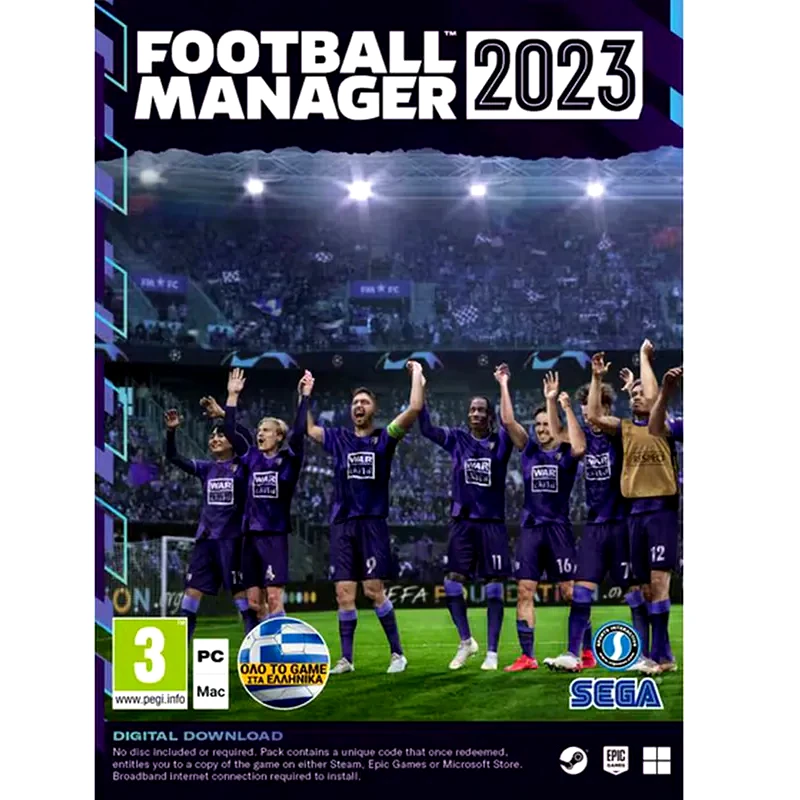 SEGA Football Manager 2023 (Code in a Box) - PC