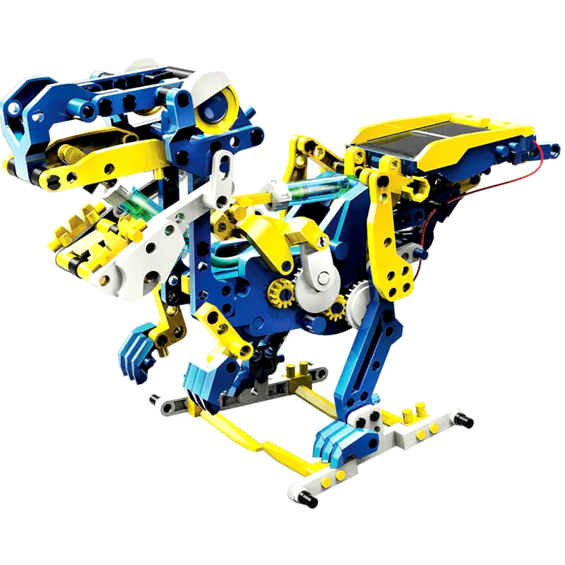 CONSTRUCT & CREATE Επιστημονικό σετ Ρομπότ Construct Create 12 In 1 Solar Hydraulic Construction Kit Ηλιακό Ρομπότ 12 Σε 1