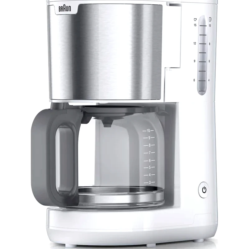 BRAUN BRAUN KF-1500-WH 1000W 1.25L Καφετιέρα Φίλτρου