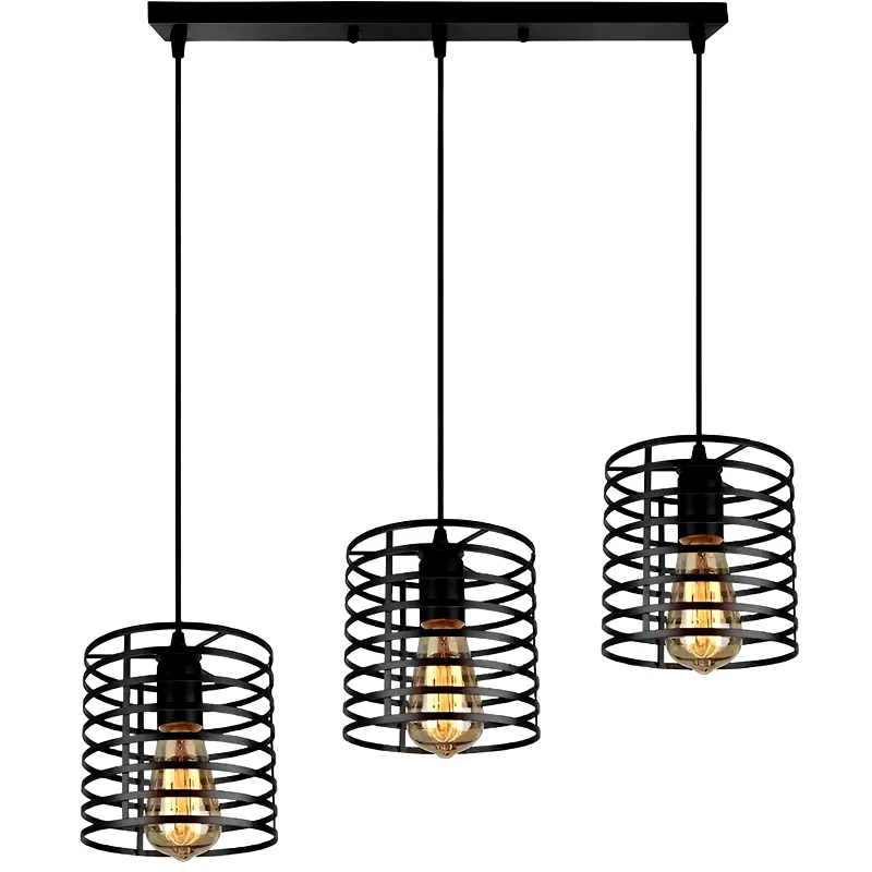 ΧΑΤΖΗΚΟΝΤΙΔΗΣ ΑΕ Κρεμαστό Φωτιστικό Οροφής R50 Cylindro 13 Μεταλλικό - Μαύρο