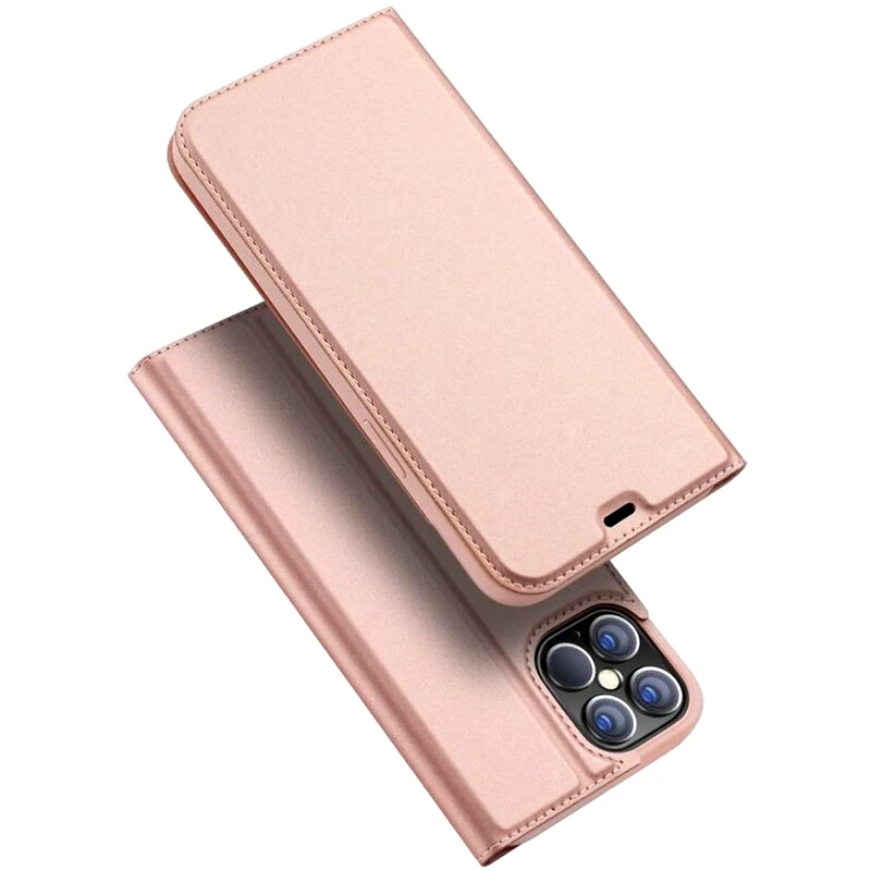 DUX DUCIS Θήκη Apple iPhone 12 Pro Max - Dux Ducis Skin Pro Book - Ροζ Χρυσό