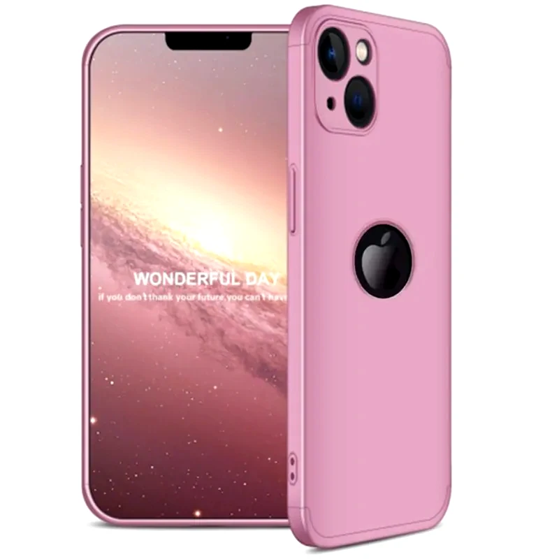GKK Θήκη Apple iPhone 13 Mini - GΚΚ 360 Full Body Protection - Ροζ Χρυσό