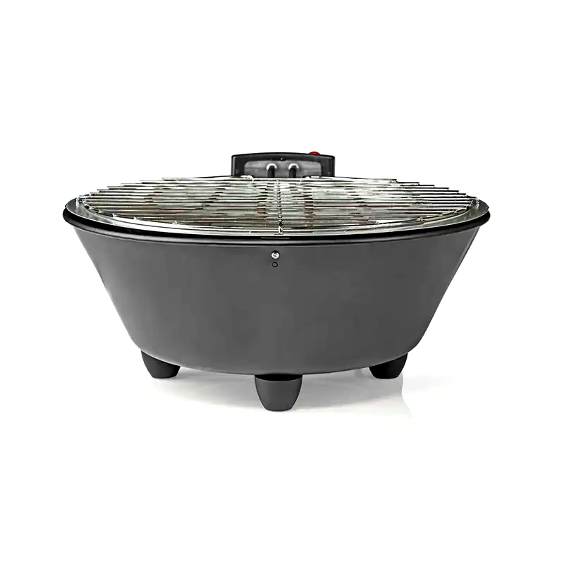 NEDIS Επιτραπέζια Ηλεκτρική Ψησταριά NEDIS BBQE112BK 1250 W Γκρι