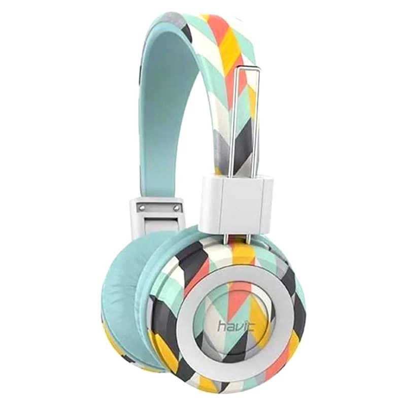 HAVIT Ακουστικά Κεφαλής Havit H2238d 3.5mm Γαλάζια