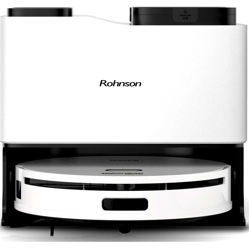 ROHNSON ROHNSON MAMBA RM-05 για Σκούπισμα και Σφουγγάρισμα με Χαρτογράφηση Χώρου Λευκό Σκούπα Ρομπότ