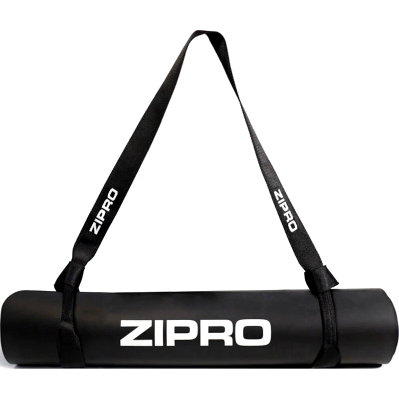 ZIPRO Στρώμα Γυμναστικής Yoga - Pilates Zipro 10947164 183x61x0.6 cm - Μαύρο