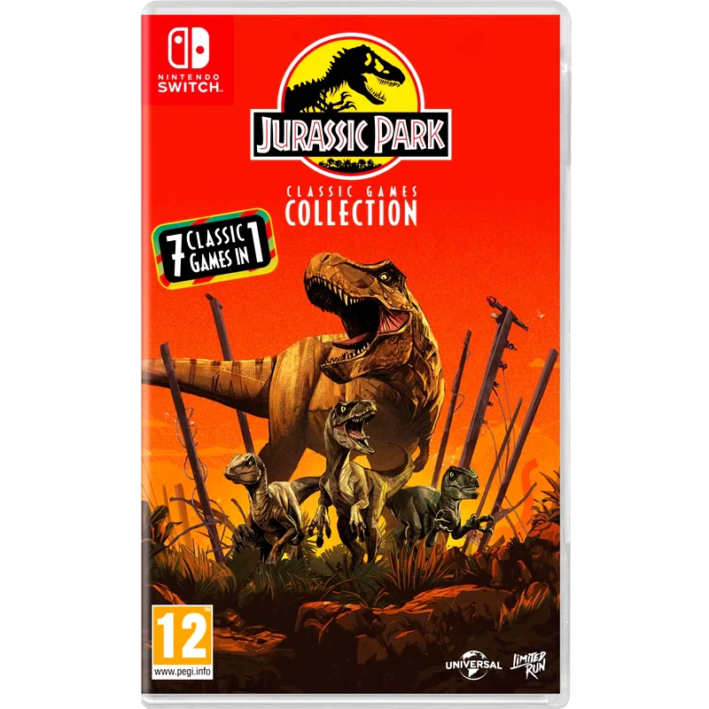 LIMITED RUN GAMES Jurassic Park Classic Games Collection - Nintendo Switch