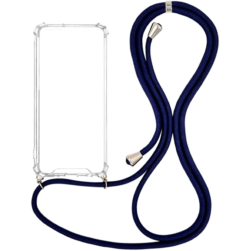 SONIQUE Θήκη Xiaomi Redmi Note 11s 5G - Sonique Armor Clear Με Κορδόνι - Μπλε