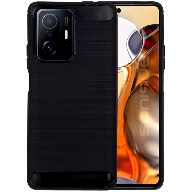 SONIQUE Θήκη Xiaomi Xiaomi 11T Pro - Sonique Carbon Brushed - Μαύρο