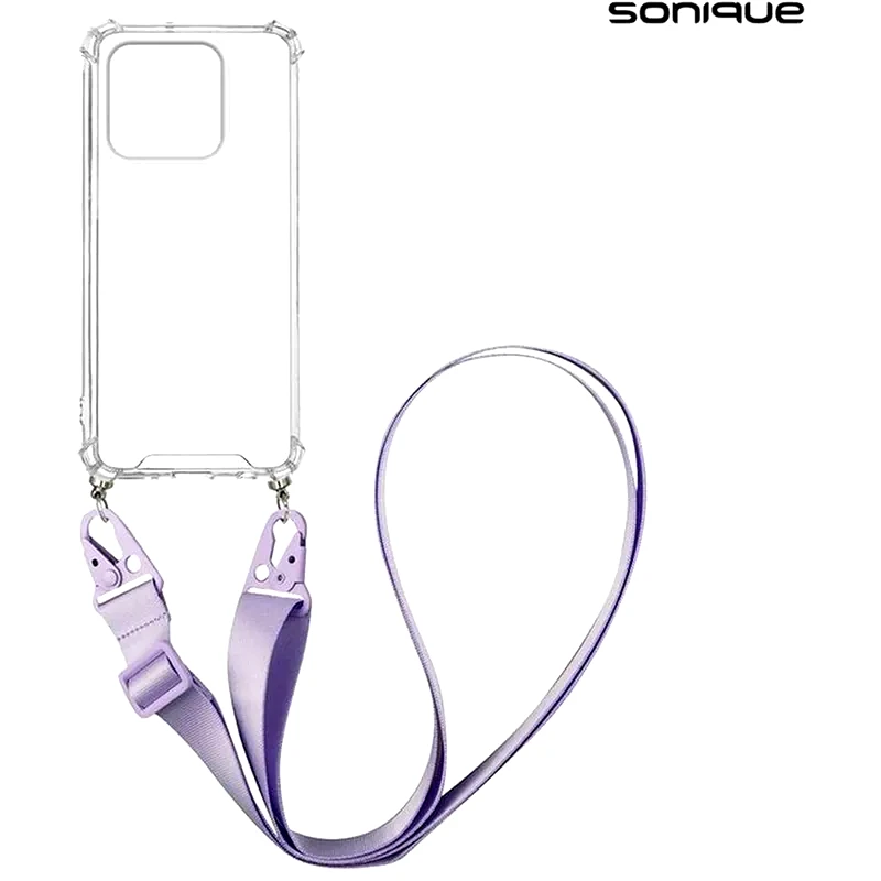 SONIQUE Θήκη Xiaomi Xiaomi 12 Lite - Sonique Armor Clear Με Strap - Πράσινο